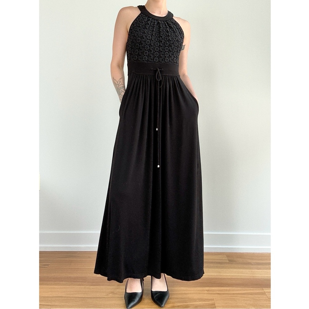 Black Halter Dress